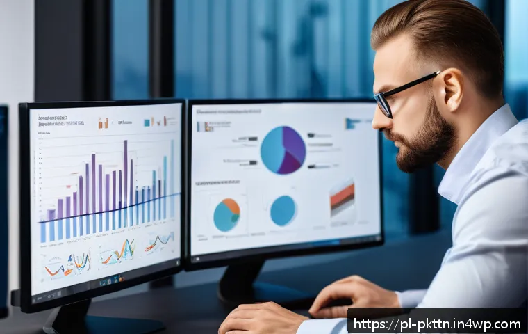 자연어 처리 모델 튜닝을 위한 베스트 프랙티스 - A professional data scientist analyzing diverse and balanced NLP training datasets on multiple high-...